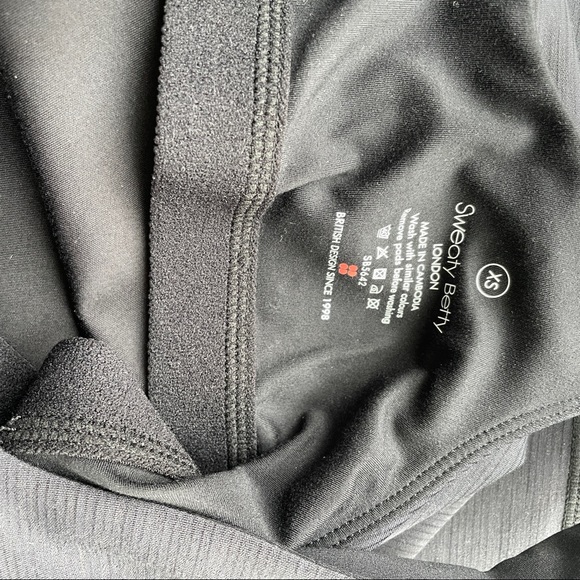 Sweaty Betty black tank top small - Picture 4 of 4